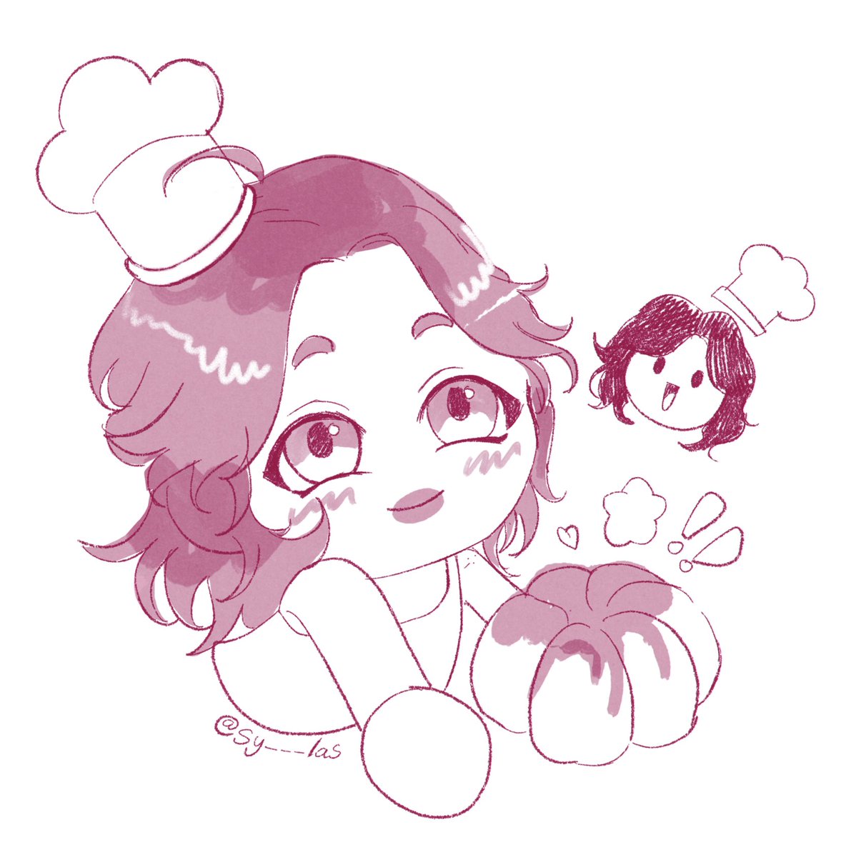 sy___las's tweet photo. Lo bueno es que es fin de semana para dibujar a gusto :3, ameeeeeeeeeé mucho el stream 🌷 https://t.co/VmkQqj7Gph
