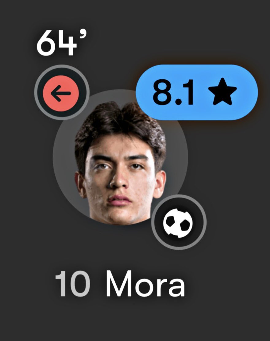 AllFutbolMX's tweet photo. 🚨🤯 GILBERTO MORA VS. COLOMBIA: 

- 1 GOAL 
- PLAYER OF THE MATCH
- YOUNGEST EVER TO SCORE FOR MEXICO

The 17-year-old wonderkid made HISTORY. https://t.co/SYlle4xsDD