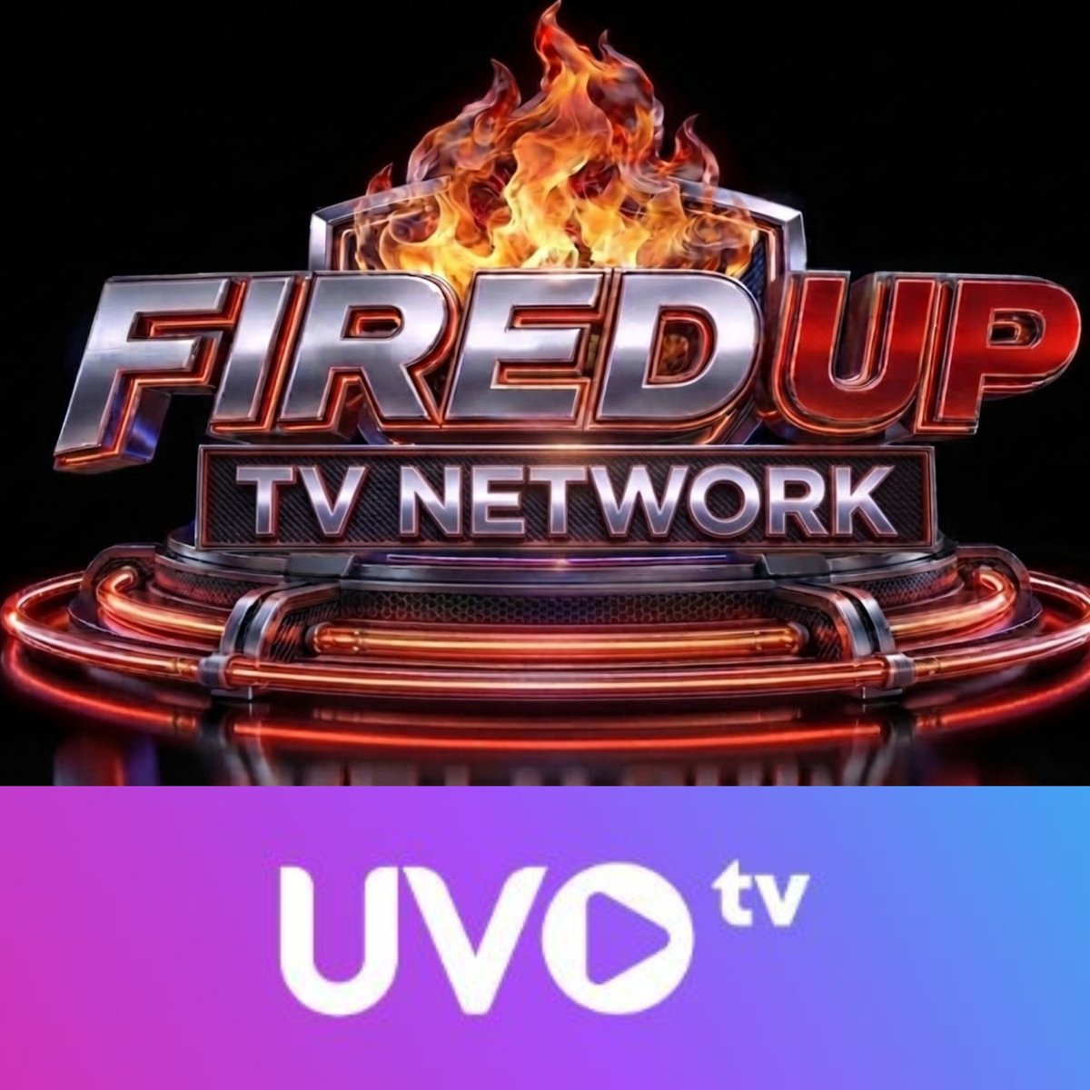 FiredUpNetworks's tweet photo. I am pleased to announce a significant partnership with @watch_uvotv , featuring FiredUp TV Network on Channel 45. 📺 

This collaboration expands our sports and entertainment content across North America. https://t.co/mF2VS1B7Ni