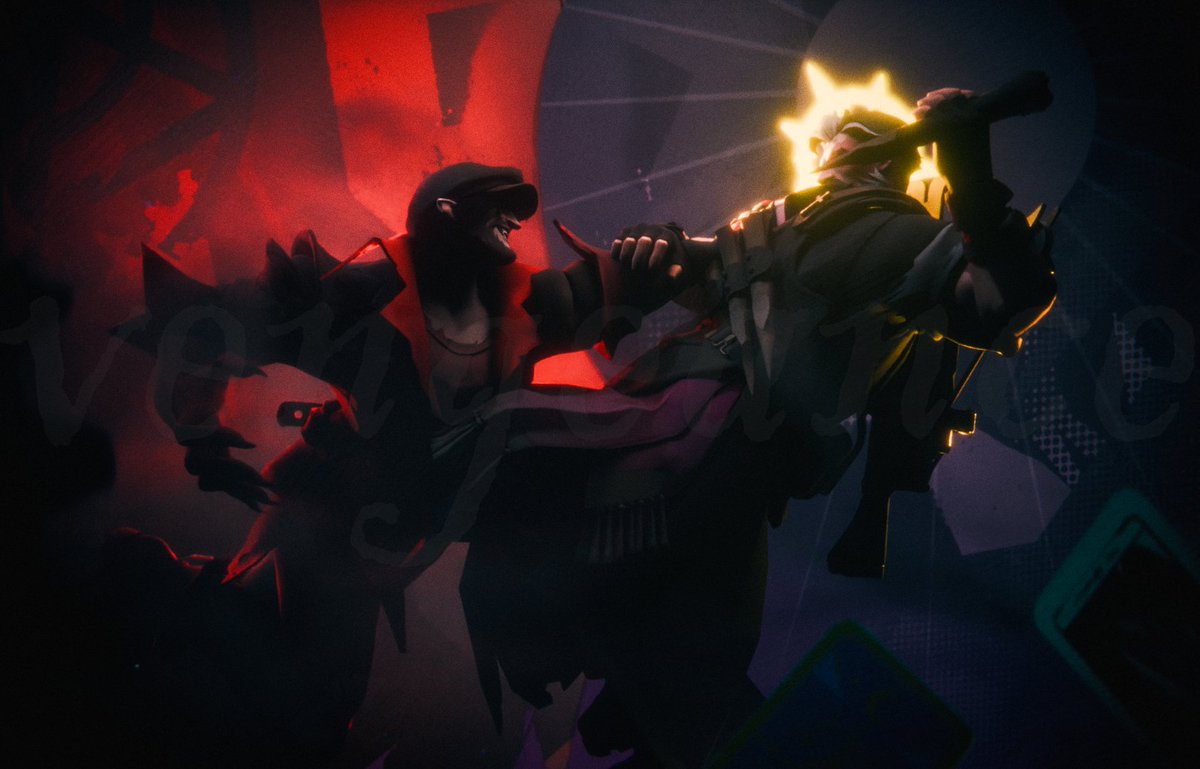 owvengeance's tweet photo. drifter and venator #deadlock #3D https://t.co/q3HnsgOyCx