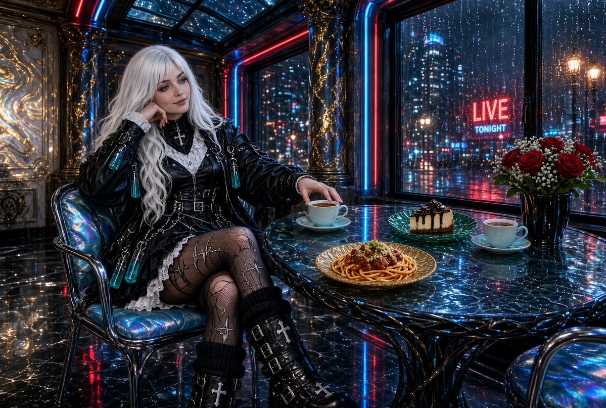 EtoileAniko's tweet photo. I am finally going to bed soon, 11 pm, I'm so tired.
Hope you all had a good day. I will catch up with challenges tomorrow.
Thank you to @Unluckybones for tonights outfit.
Night everyone
~~~
#AIart #AIArtist #AIArtistCommunity #FantasyAIArt #FantasyAICharacter #FemaleCharacter https://t.co/J3vben388O