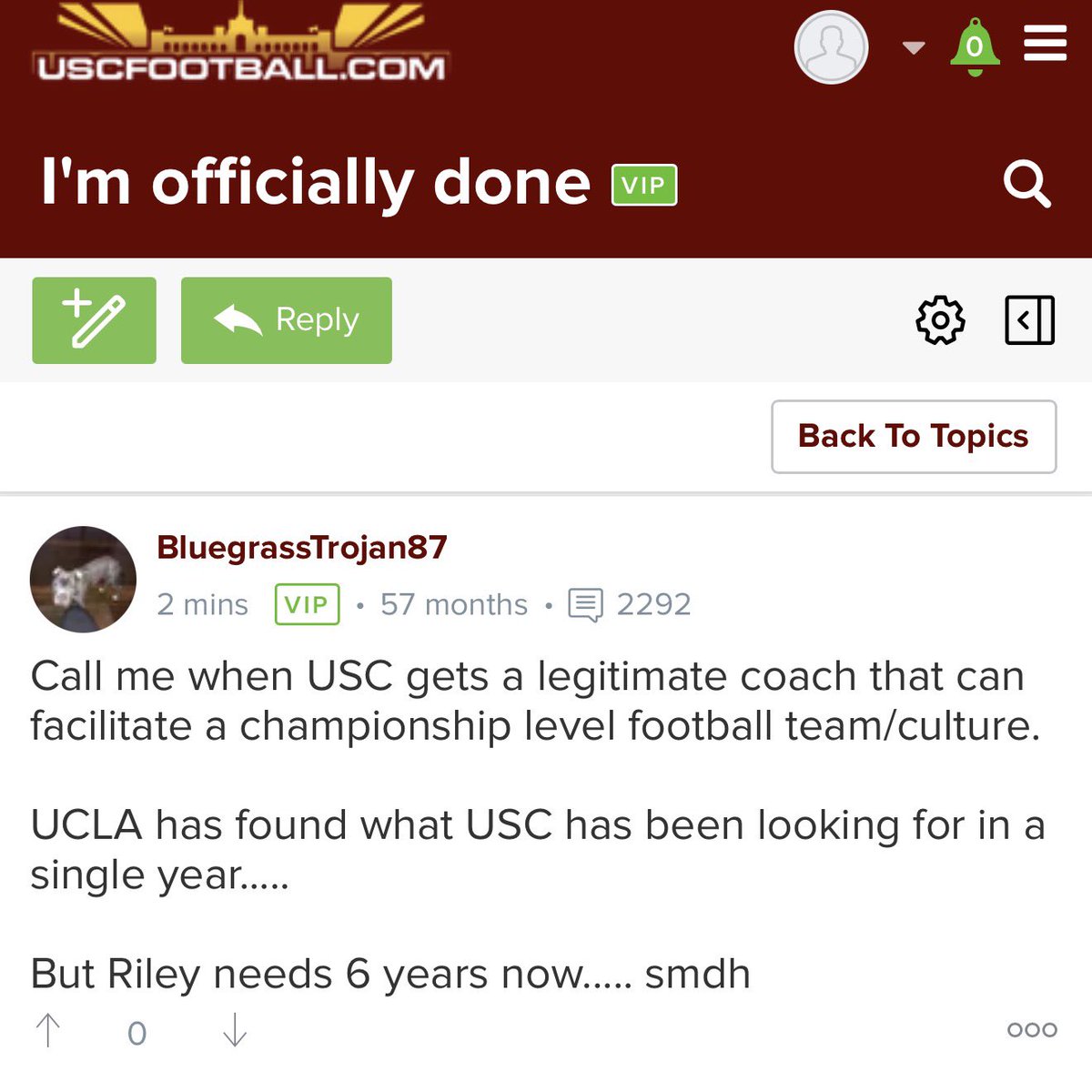 BoardGeniuses's tweet photo. #USC lost. #FireEverybody https://t.co/VVKIX4wDjZ