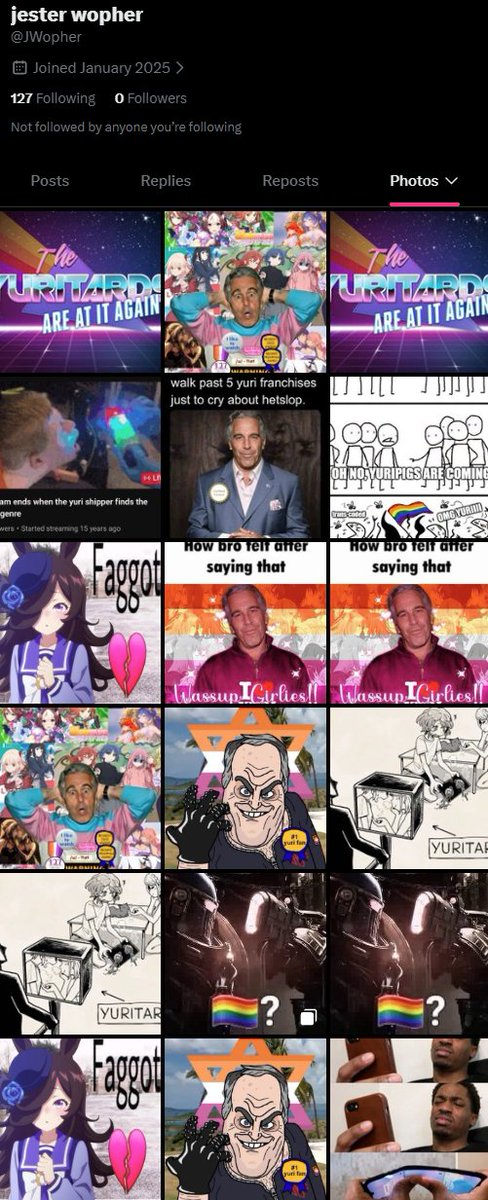 febix7150705's tweet photo. @JWopher @siuhren @akaoni2gou If this is what you do in your free time I'm really sorry you're so obsessed edgelord https://t.co/GgjdOaMHlF