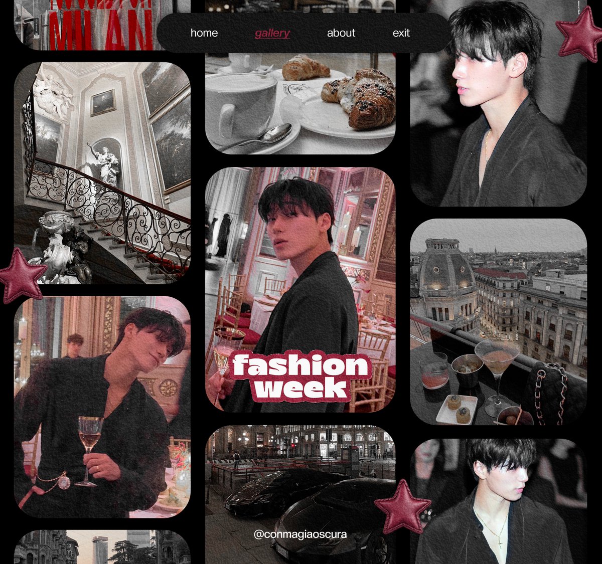 conmagiaoscura's tweet photo. 패션은 예술이다.    🦇ㅤ ( milan ) ㅤ⌫ㅤ𝟢͟9ㅤㅤ☆ .̷.́ ͢  #fashionweek ‍‍ ‍ ‍‍ ‍ ‍‍:    bat's gallery ‍ ‍‍ ‍ ‍‍ ★    D&amp;G global ambassador is here. https://t.co/MEbDGxJLU0