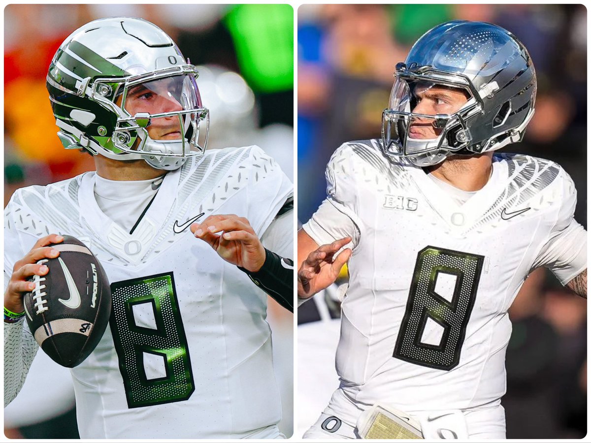 fashion_nfl's tweet photo. Oregon now 2-0 in Generation O chrome over ice. https://t.co/FBsxRibgOF