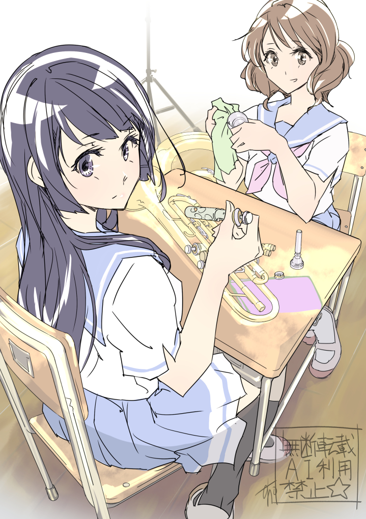 cePszxJ8r0cBc0l's tweet photo. ユーフォ詰め☆２枚目が好き☆
2015/2016/2016/2024
久美子たちの絵は以上になります☆
#ユーフォ最終楽章 https://t.co/VEMnhJN386