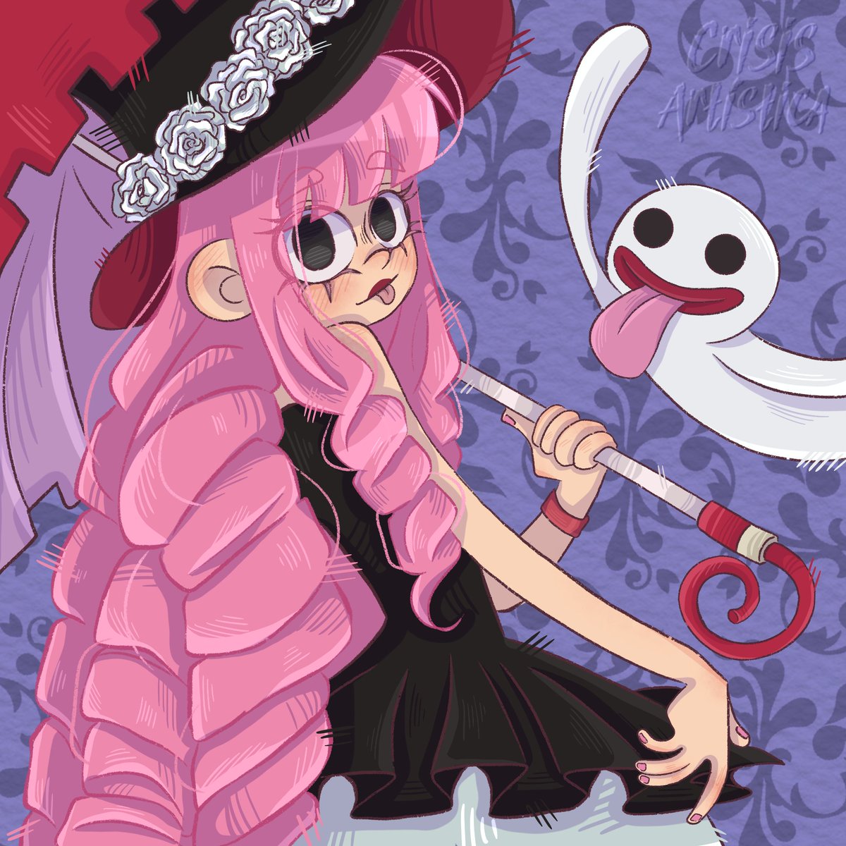 CrisisArtistic_'s tweet photo. Perona post timeskip 🩷🩷
.

#perona #onepiece #fanart #digitalart https://t.co/LB2MmYkYBk