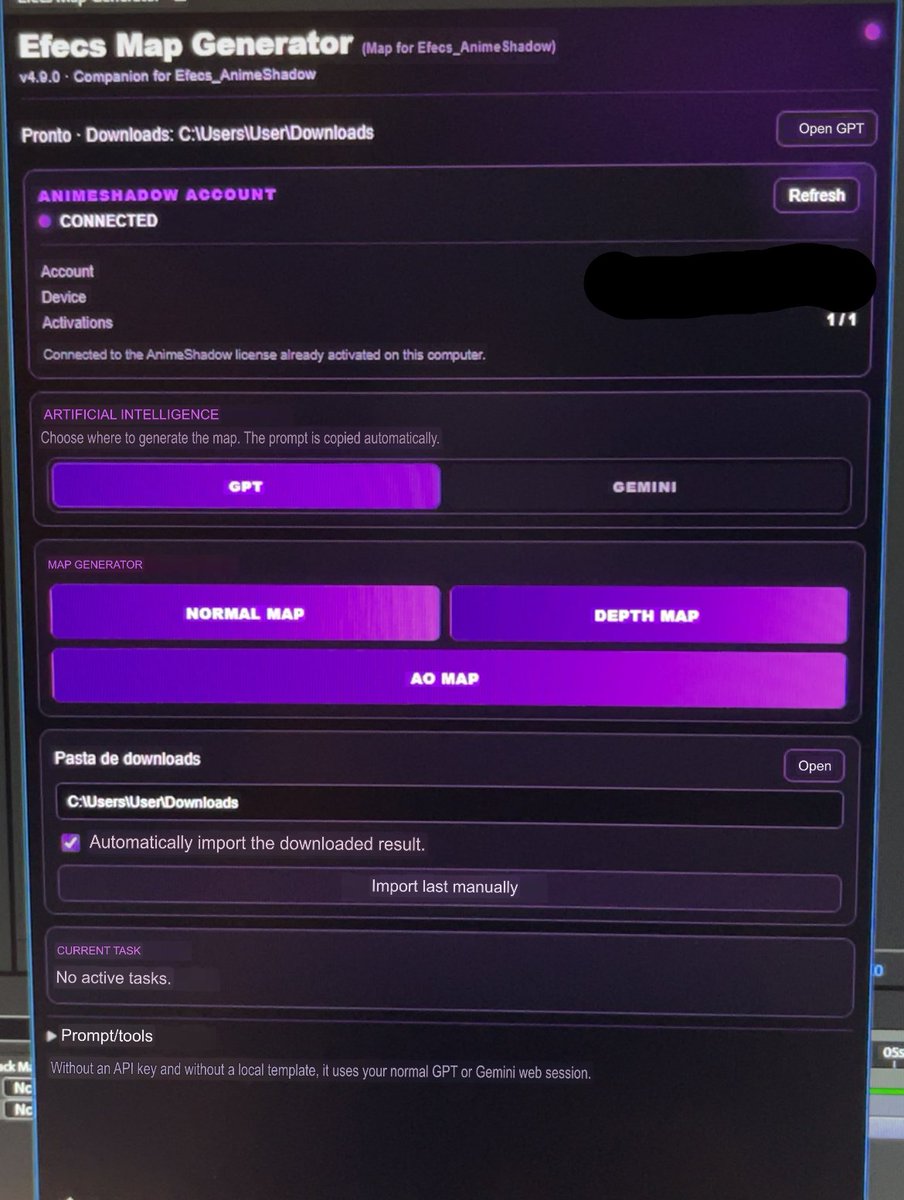 EdmundKinoko's tweet photo. If you're interested in this plugin, it uses ChatGPT and Gemini and feeds the art into either one of these AIs to generate the map data

They did not disclose any of this information on the product page, so I'm immediately sending in a refund request ✌️ https://t.co/MC8gL2EW4l