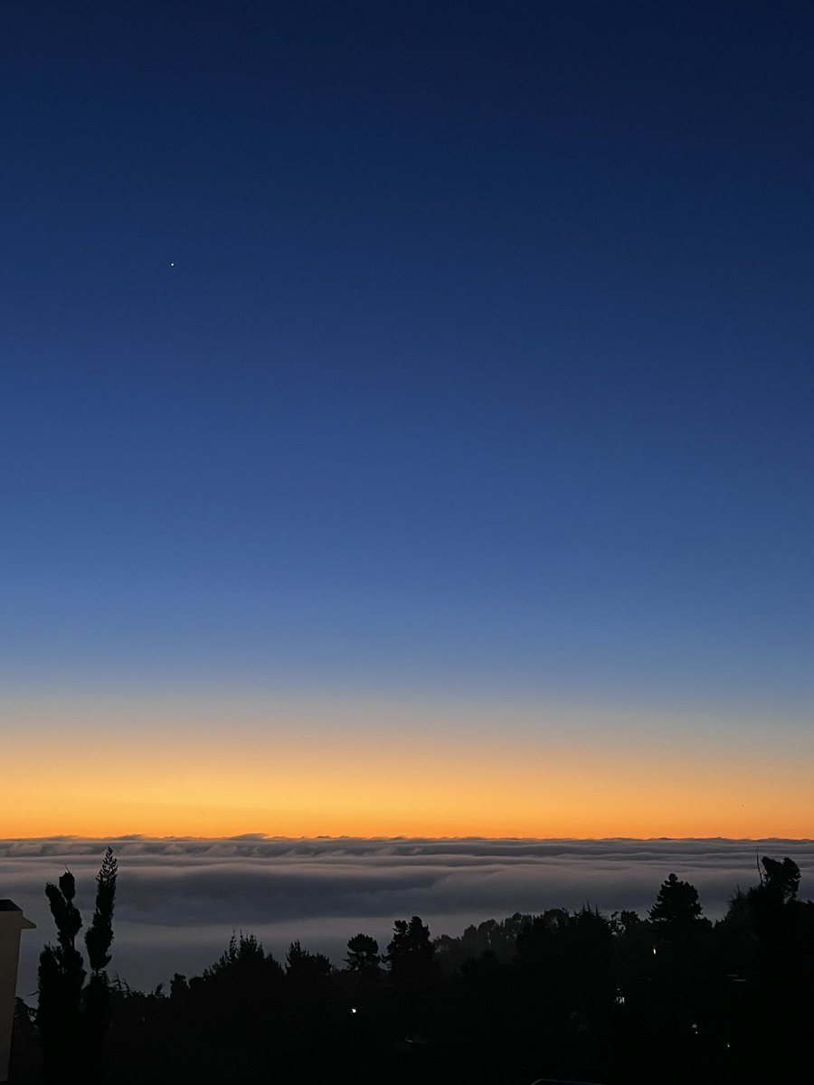 lotta22222's tweet photo. hoy vi el atardecer desde encima de las nubes https://t.co/9KbM25EUxr