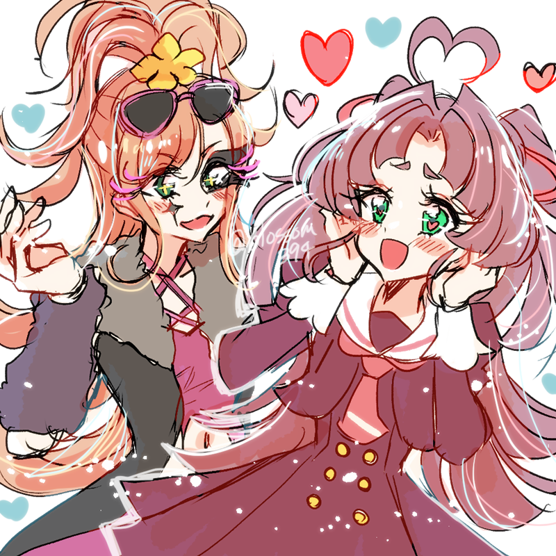 blossom394's tweet photo. 二人ともかわいかったよ～～🙏仲良くお話して～～ https://t.co/R1kvmzBKTV