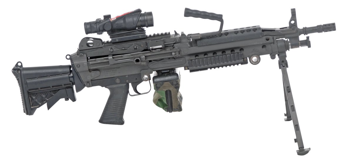 2thyTV's tweet photo. Wood Furniture for SVD (Dragunov)
Ruger Mini-14 and Mini-30
2011 double stack 1911 in 9mm and 45
XM1014 shotgun
Aug HBAR variant
Sig SG 550 
Famas
RK-62 fin AK
PP bizon 
m249
m240 https://t.co/i81w6DFl35