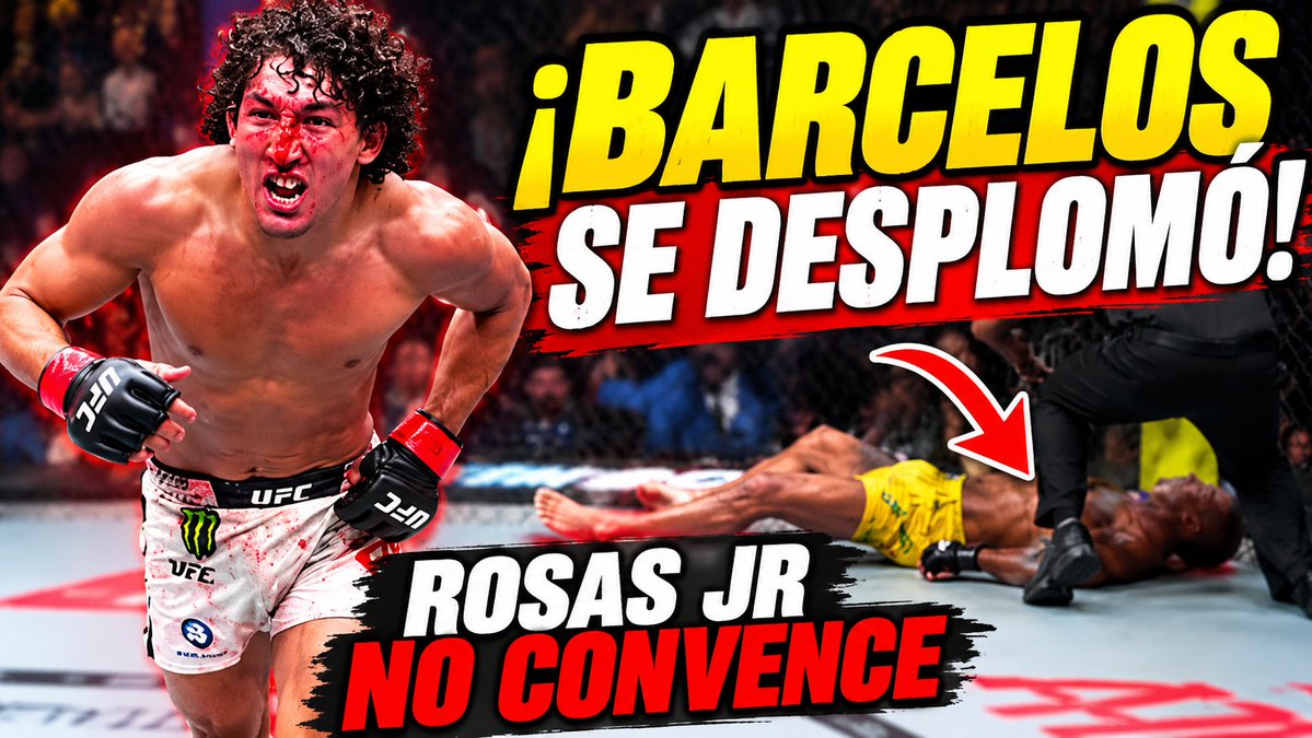 JltLete's tweet photo. ¿Posible Tragedia? Raoni Barcelos se desplomó cuando vencía a Raúl Rosas Jr en UFC Vegas 121

https://t.co/bHdoXn4VlI

#rosasjrbarcelos #ufc #mma #ufcvegas121 #ufcfightnight #raonibarcelos #rosasjr #raulrosasjr #barcelos https://t.co/qii2p7xvDR