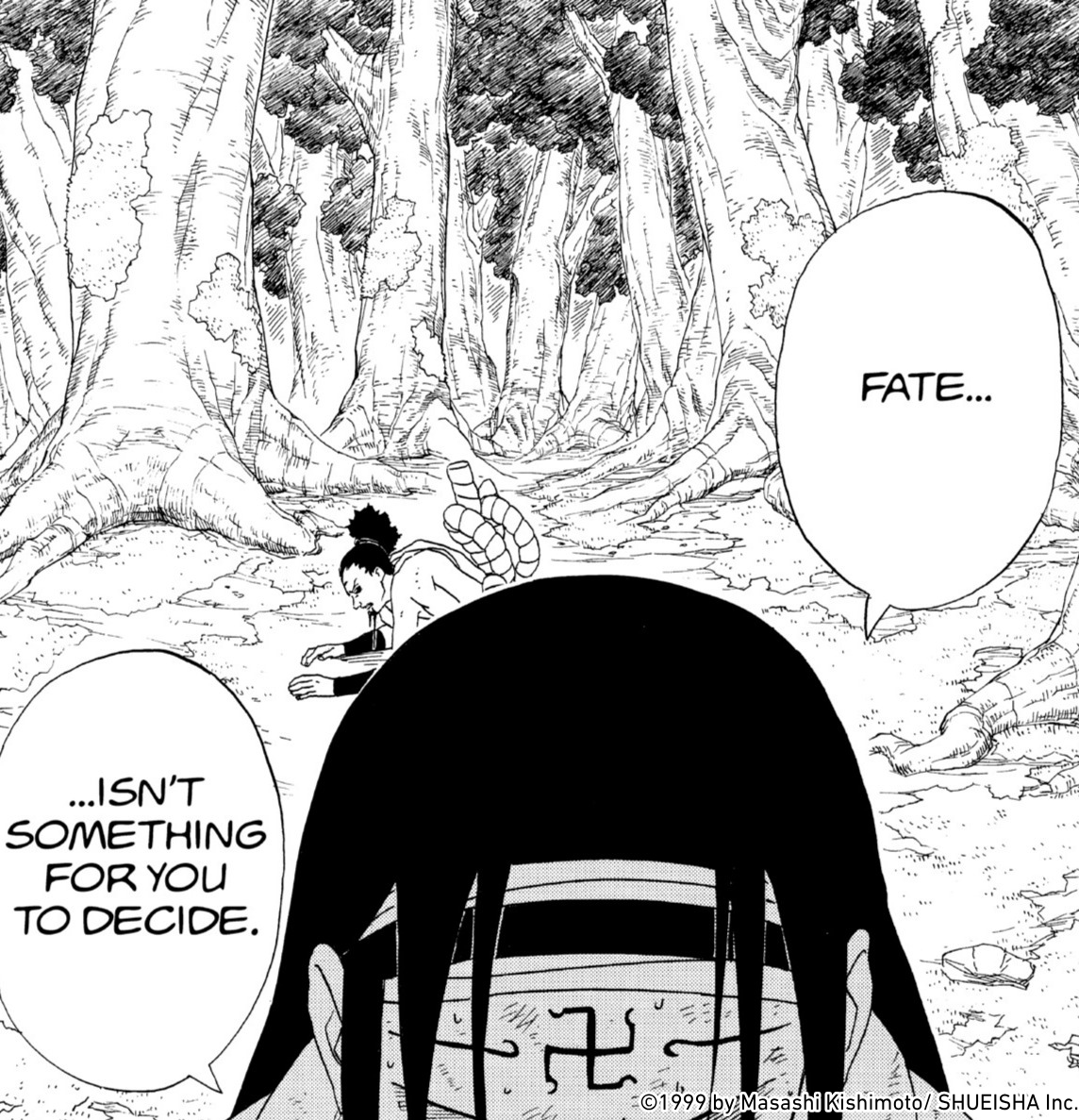 NARUTO_info_en's tweet photo. "Fate...isn't something for you to decide."

#NARUTO https://t.co/GJSZs1XW1G