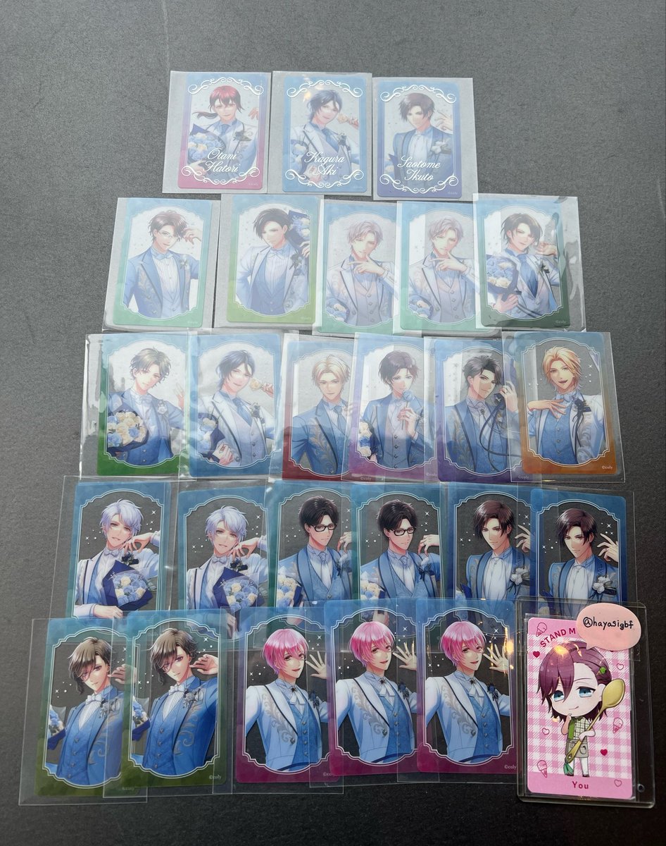 hayashigbf's tweet photo. 【交換】
スタマイ 10周年 クリカ クリア色紙アルバムカード

【譲】画像参照

【求】同種服部

本日（9/27） or後日福岡天神・博多での手渡し交換＞郵送交換

検索からもお気軽にお声かけください。
よろしくお願いいたします。 https://t.co/TjXtm9hyK2