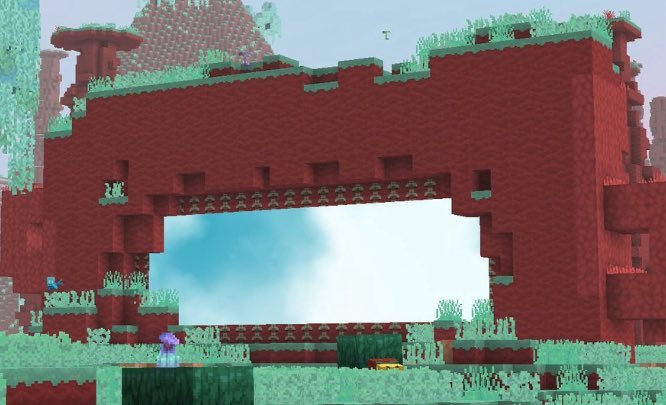 kok10_49's tweet photo. てかこれ、古代遺跡にあるゲートと形似てると思うんだ

#マイクラ #minecraft https://t.co/AZsu0Y6YzO