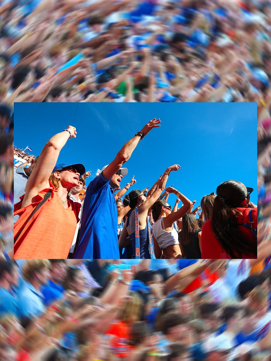 GatorsFB's tweet photo. The best fans in the country, and it’s not close https://t.co/oPOkjtjPaz