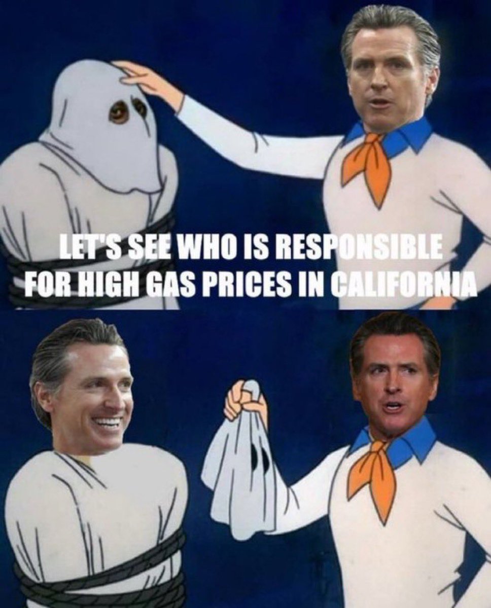 TheKevinDalton's tweet photo. It’s a shame Gavin Newsom’s gaslighting has zero impact on California’s gas prices https://t.co/I1Uh4y8fuY