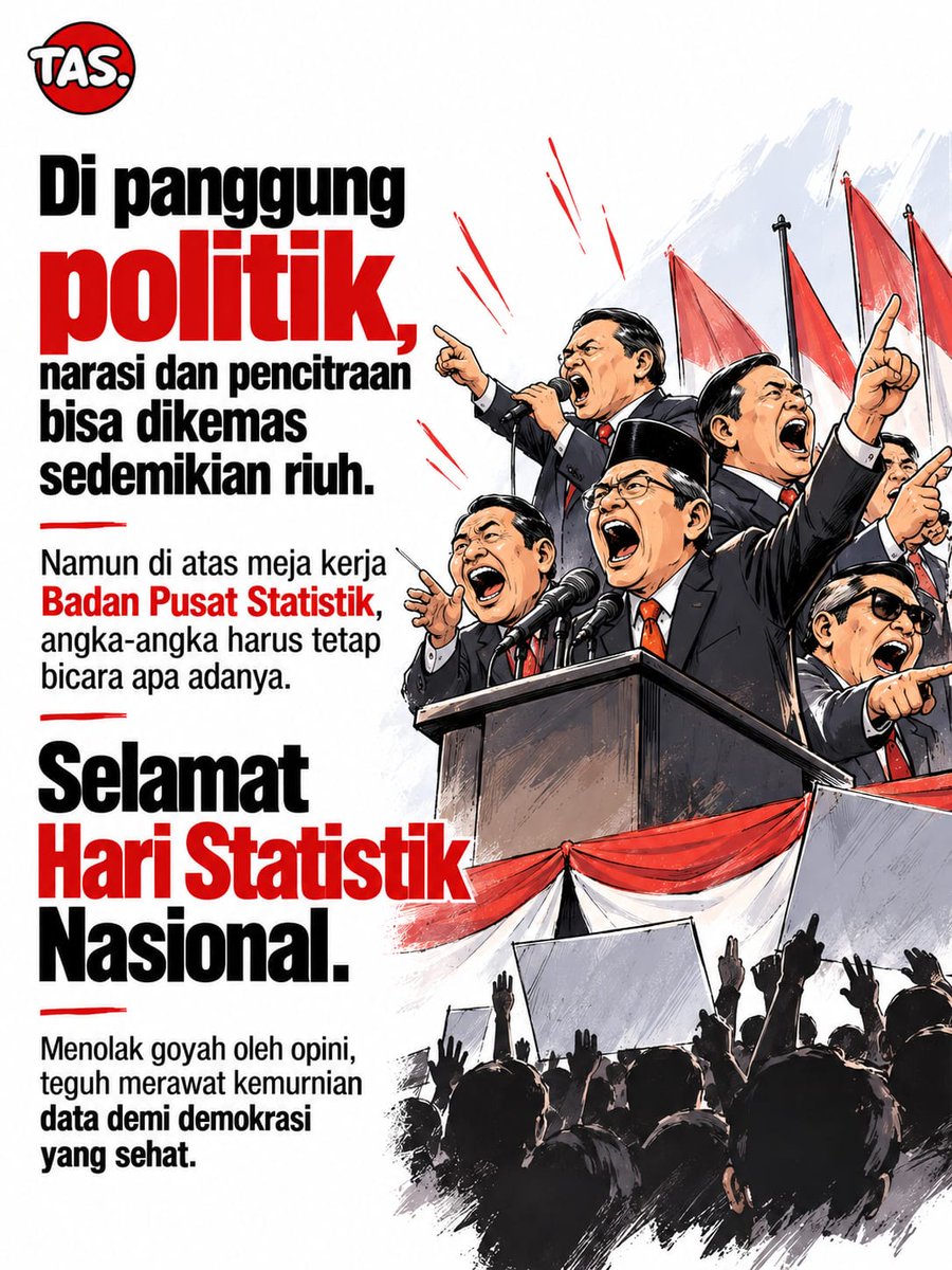 Annikasarrs's tweet photo. Politik boleh riuh dengan pencitraan, tapi data BPS tetap bicara apa adanya demi demokrasi sehat

#HariStatistikNasional

Gojek Lebih Murah DiGoPay  #bangkokrednotice Banyuwangi Bilqis Malming Minggu Dirumah https://t.co/4VXN6irwBm