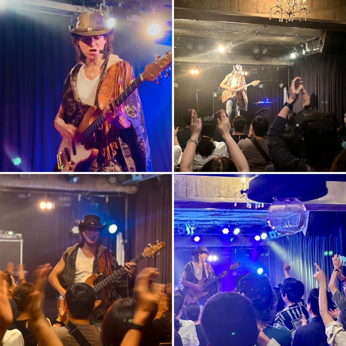 azukiAkisama's tweet photo. #徳永暁人 #With Your Claps@ 金沢
稲葉浩志 enV @津山のハピバ🎂で 話題になった⁈
Drink A Beer🍺の、難しいクラップ🤣
誕生日を経て55歳初のソロLive🤠
大舞台でも、Liveハウスでもどちらも。
キラッキラしている…✨
やっぱり徳永さんカッコいいわ😇
知ってたけど😊
https://t.co/CdNfL2ONhi https://t.co/f6pLuJDwWO