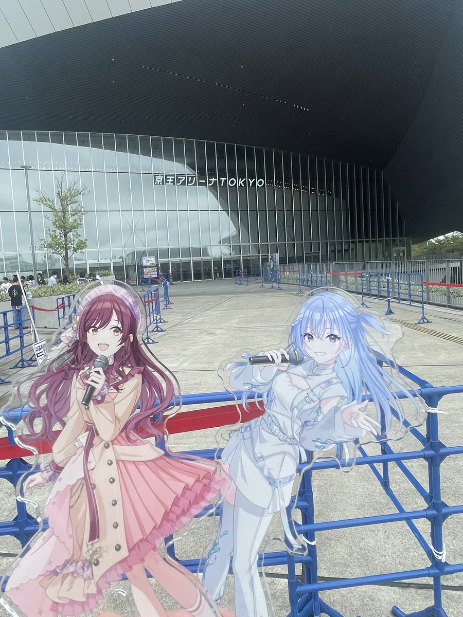 Saburyuza's tweet photo. 現地到着
今日も楽しみます
#シャニマスソロライブMSP_day2 https://t.co/f6iITEz2KF