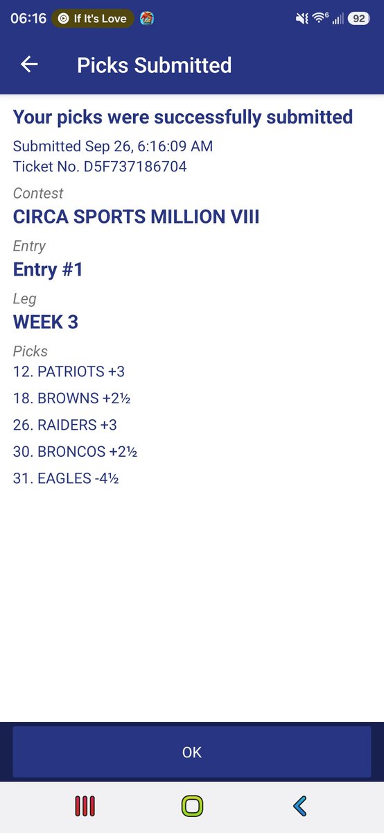 RevRunLineD's tweet photo. I'm liking week #3 https://t.co/tMOiemxkDS