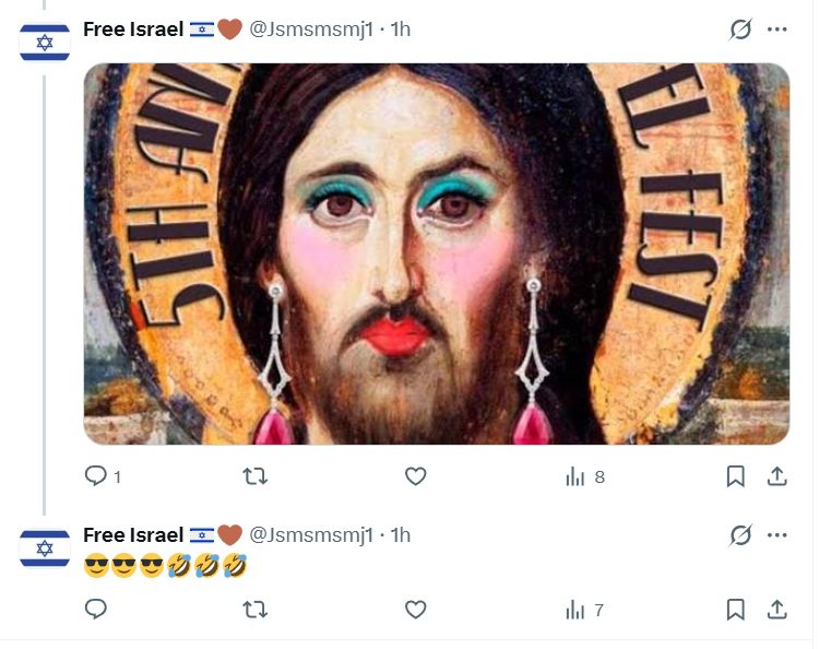amorademaria's tweet photo. aos católico que apoia políticos que gosta do estado de Israel https://t.co/MyykZWYazK