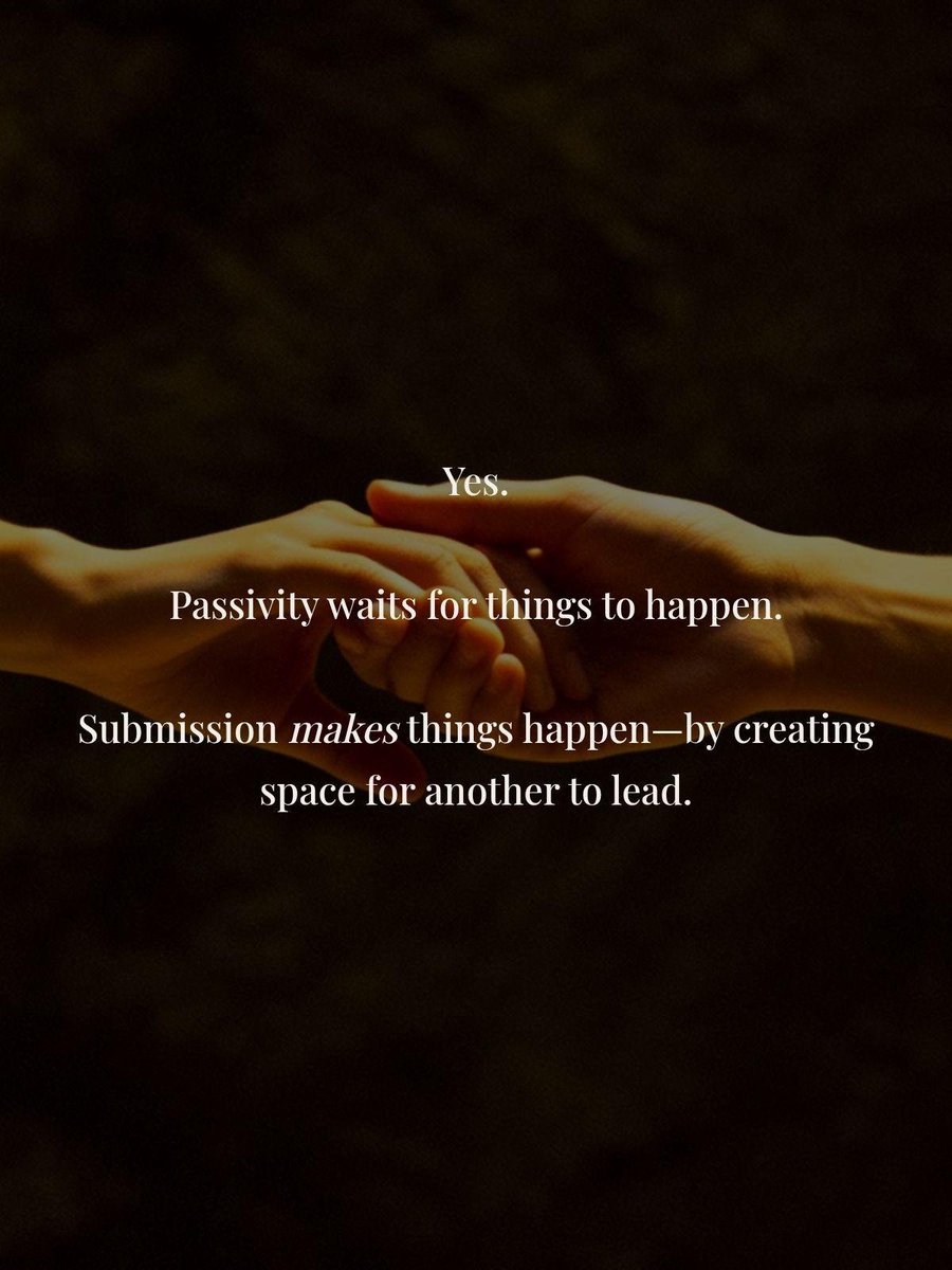 HouseSurrender's tweet photo. Sub Still Strong, Not Passive

#submissivemen https://t.co/ptbU14JKI5