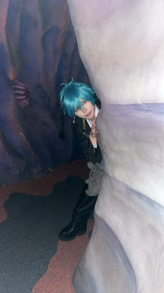 chipio0258's tweet photo. ひょっこリーチ🦈

 #Dハロ仮装ツイステ
 #Dハロ仮装2026 https://t.co/YZneYAaPqQ