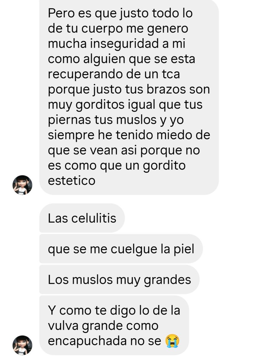 sustanciaxequis's tweet photo. @cclesbiansss Hola soy la gorda jaja. Sé que las confesiones son anonimas pero vi a varios que tenian dudas y solo venia a aclarar que las dos somos mayores de edad y nos conocemos desde hace años. Ella fue la que me pidió salir primero. Acá dejo algunos mensajes https://t.co/UjZnapS7dO