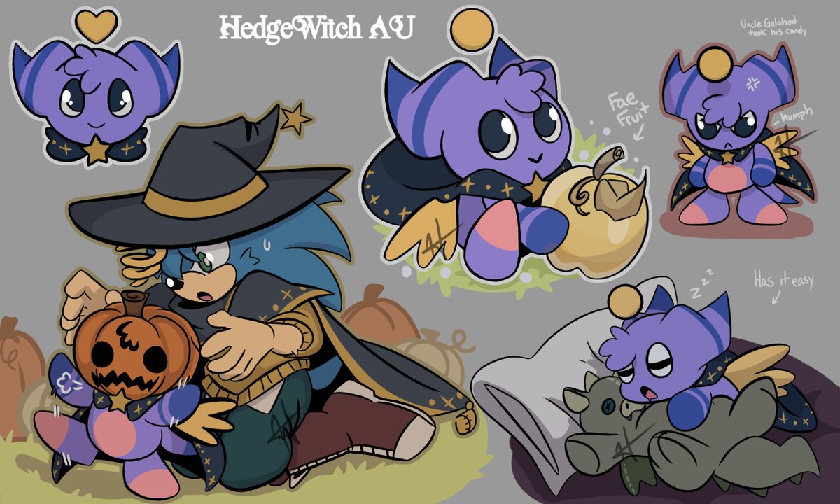 HayweeRC's tweet photo. 🪻🪄 A chao with a full schedule.

#HedgeWitchAU #MerlinTheChao #nickythehedgehog https://t.co/VjOTsDmX2U
