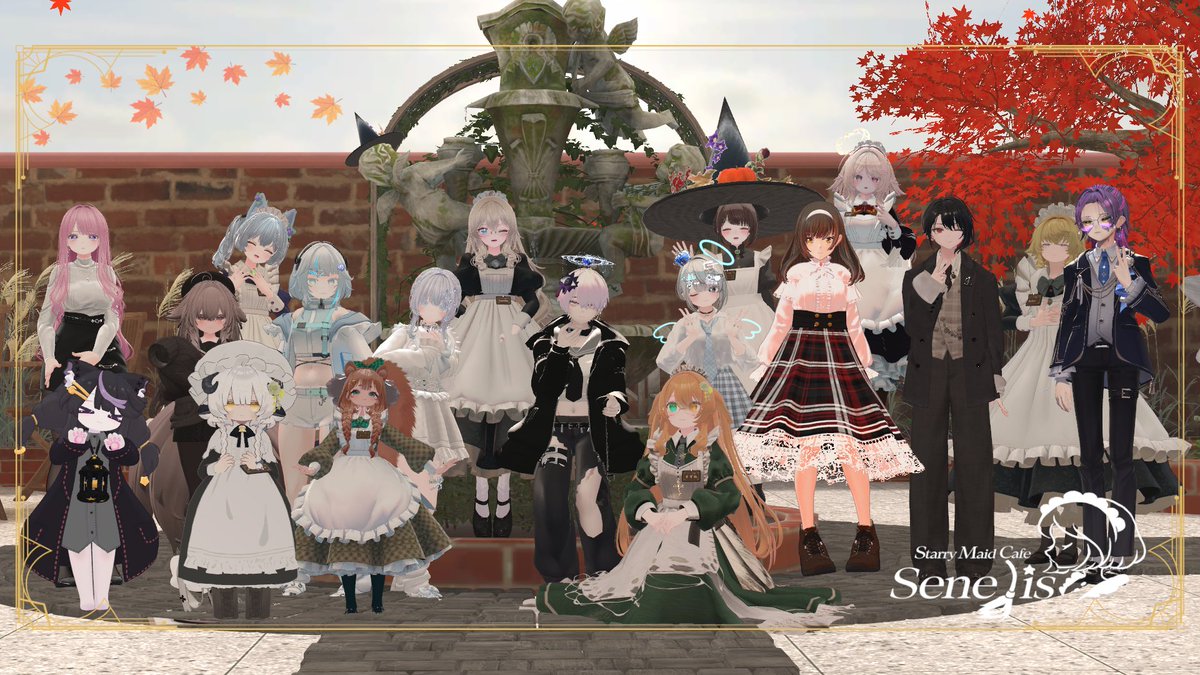 NoviceLounge's tweet photo. 先日は #セネリス のお茶会に
お越しいただきありがとうございました！

初めてのお茶会は
楽しんでいただけたでしょうか？🫖

本館・別館・新館で
メイド達の雰囲気も違いますので
ぜひまたご参加くださいね💐（マリー） https://t.co/xrJoaWyF8q