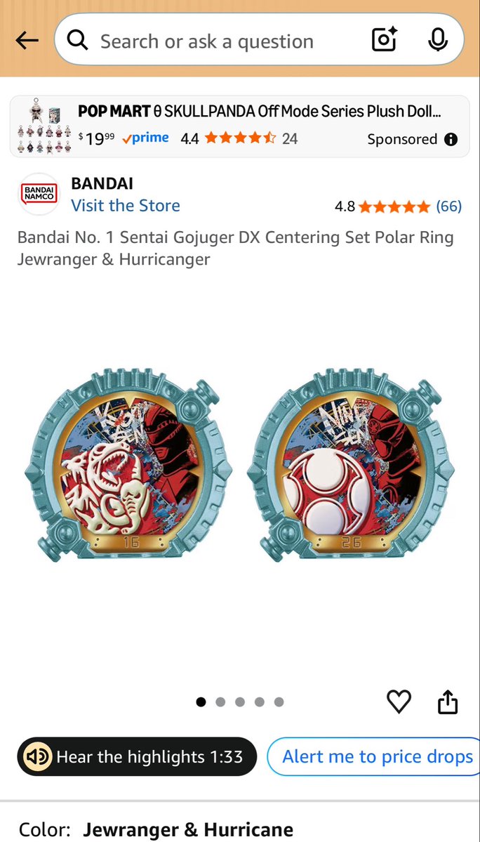 Masked_Media's tweet photo. Yo @amazon this is wild!! Y’all gotta fix this… Jewranger is insane spelling 😭😭😭 https://t.co/h76MDzqZzl