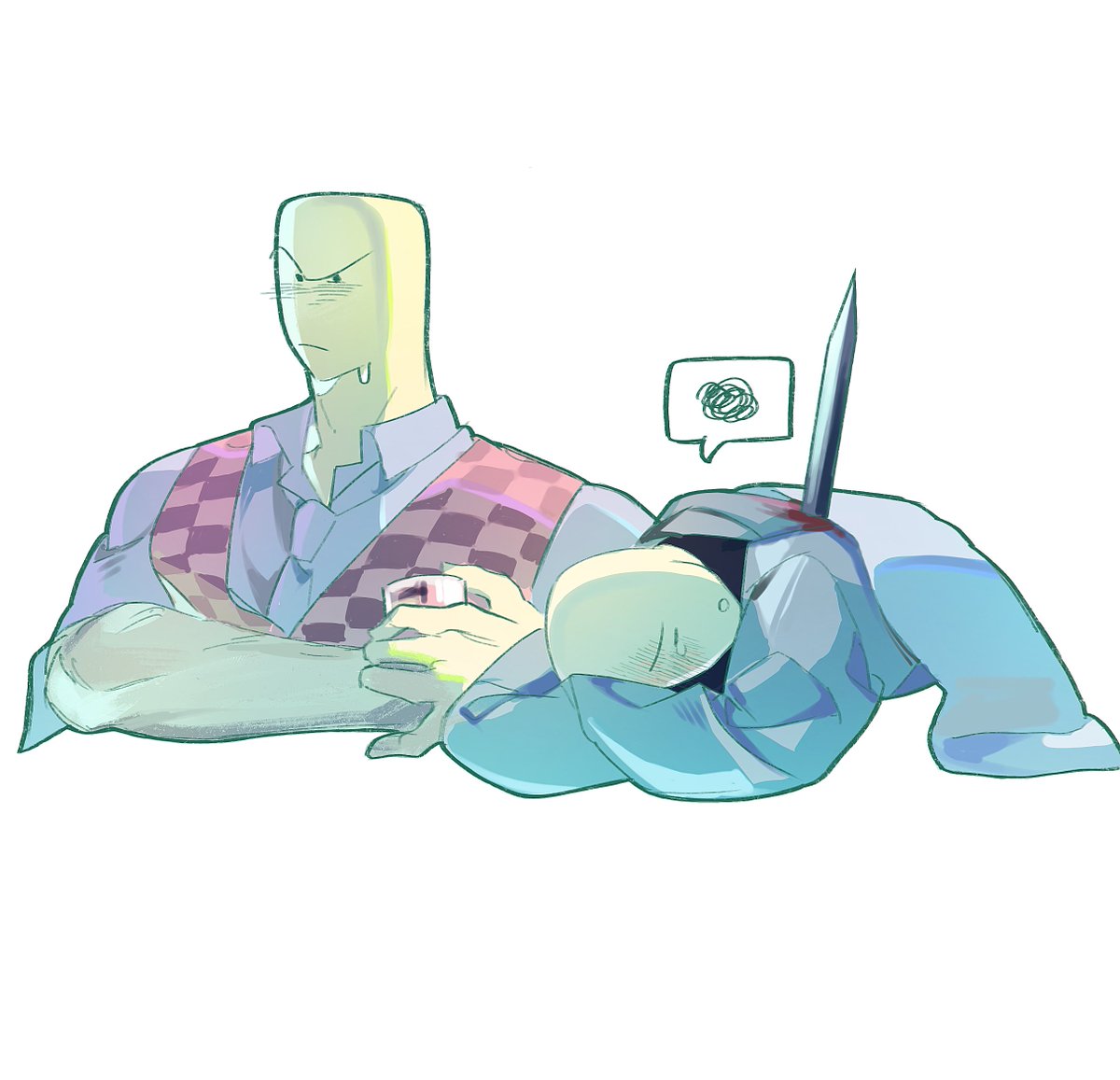 snowing_SONAK's tweet photo. #devesquot
바빠서낙서만계속함 https://t.co/uVgL6oIQ36