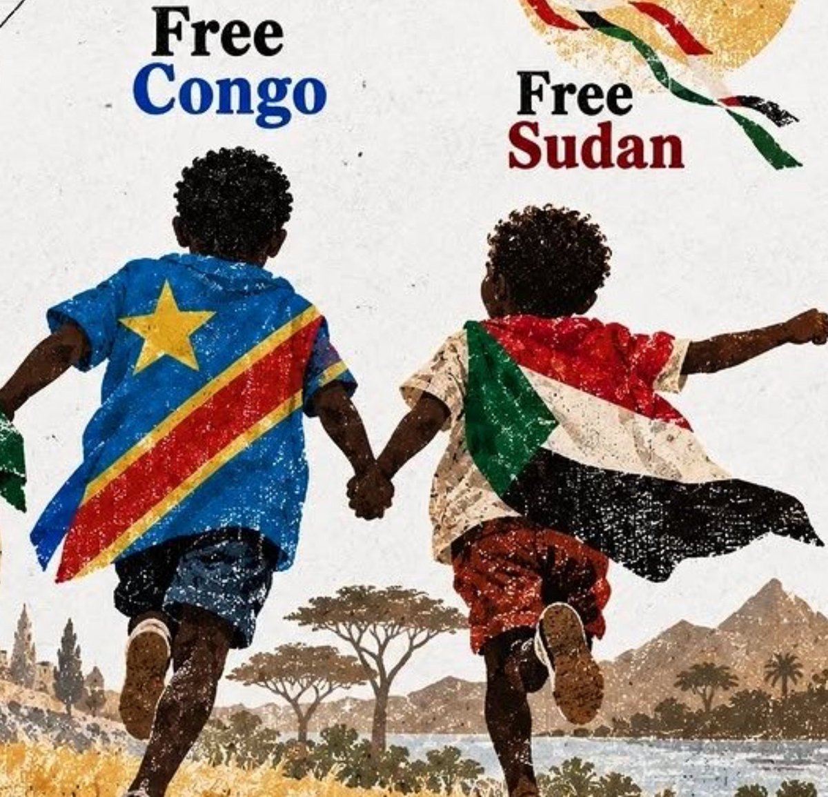 SankaraDispatch's tweet photo. Free Palestine 🇵🇸 
Free Sudan 🇸🇩 https://t.co/bDLNsujOfC