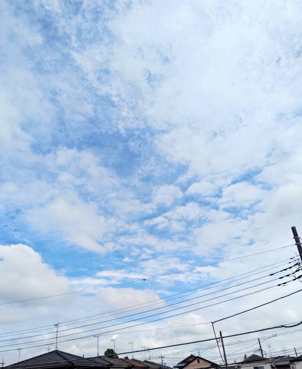 NORI_010311's tweet photo. 晴れてきた☀️
今日は曇りのはずでは…？😐

#イマソラ 
#空がある風景 https://t.co/5bCXDBRi00