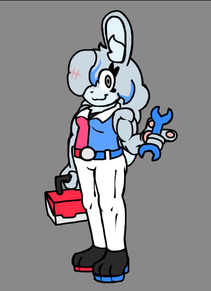 _Larantula_'s tweet photo. so apparently it's international rabbit day 
will probably make a proper ref for her at some point, but i wanted to show her off for the occasion 
#art #oc https://t.co/k5I1zrTlFx