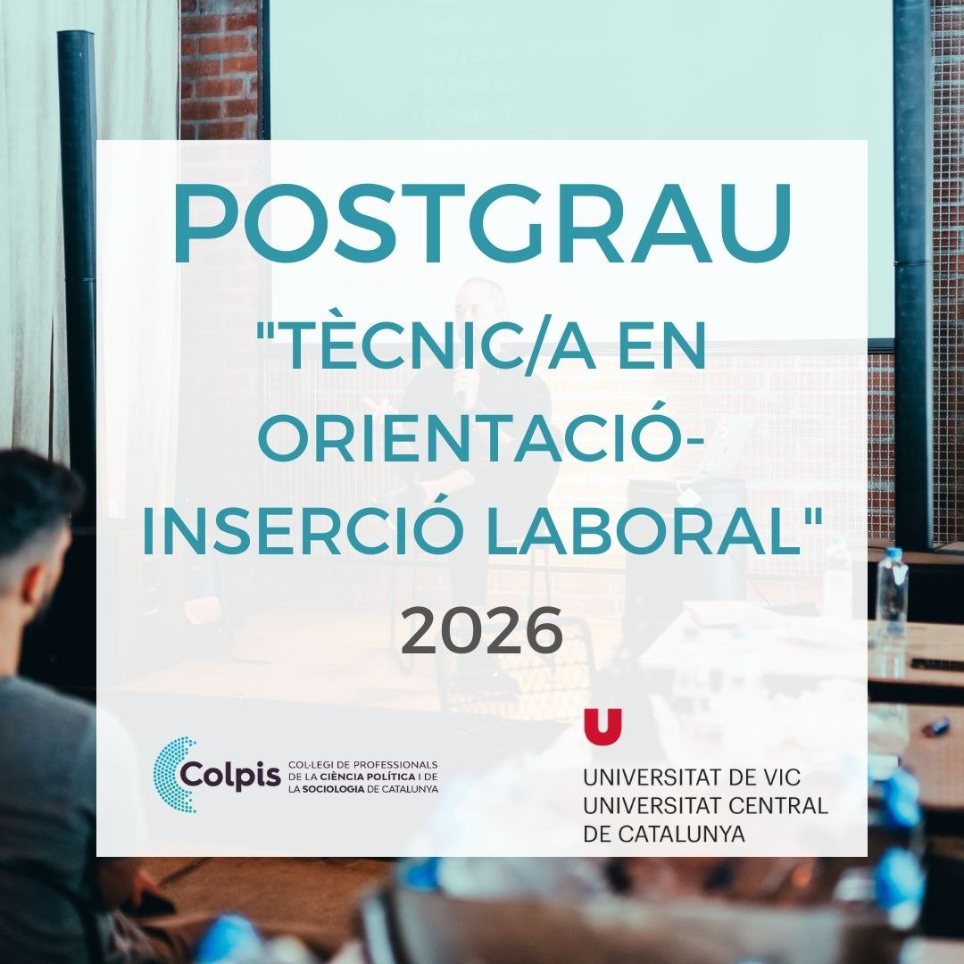 CeliaHil's tweet photo. 📌Masterclass 'L’ #OrientacióLaboral en l’era de la #IA’ i sessió informativa del #Postgrau 'Orientació i #inserció laboral'

Un plaer ser #professora d'aquest Postgrau 🤗

🗓️29/9/26
⏰19h
💻En línia

Més informació i inscripcions 👉  https://t.co/0y2MSCenfs

#RRHH #RH #CeliaHil https://t.co/pZca7DIdOj