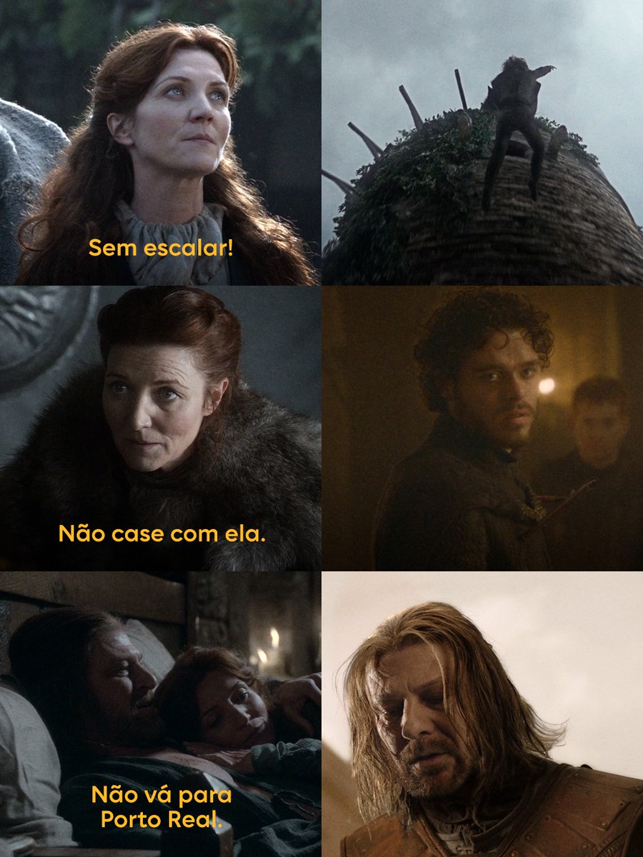 jlinzombie's tweet photo. Se tivessem ouvido os conselhos da Catelyn, a família inteira tava viva em Winterfell. https://t.co/6AOXxDWn2w