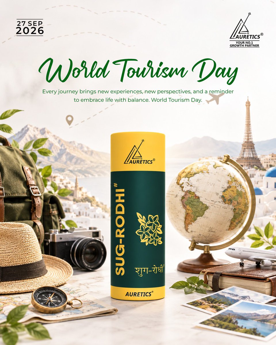 auretics's tweet photo. ✈️🌍 World Tourism Day 🌍✈️

Travel opens our minds and creates unforgettable memories. On World Tourism Day, let's celebrate the beauty of exploring new places and promoting responsible tourism for a sustainable future.

Travel. Discover. Experience. Repeat. 🌄🏖️🏛️ https://t.co/LrKfl4z2Hc