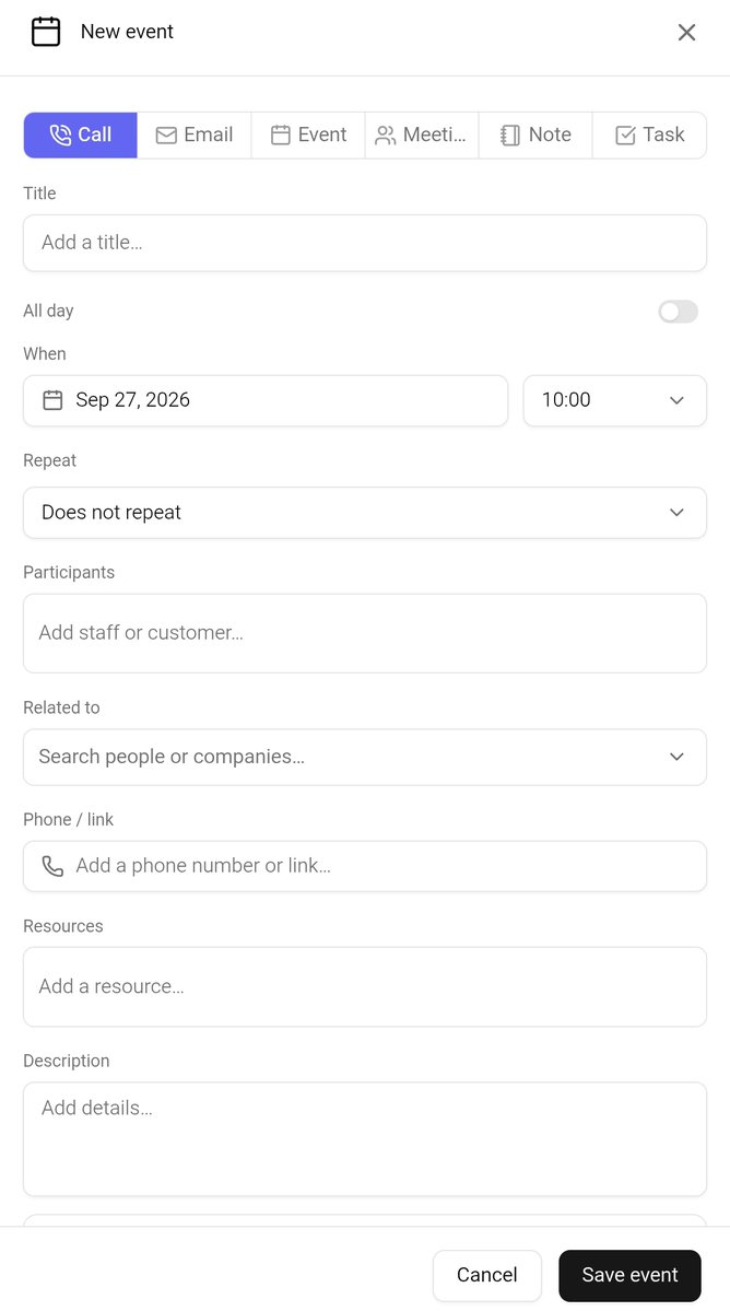 SocialWellNet's tweet photo. Don't forget to note the calls and meetings with your customers in CRM. https://t.co/hlg8bj3MBy