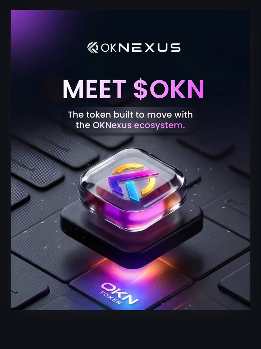 OKNexusExchange's tweet photo. GM ☀️

Some mornings are just another day.

Others remind you why you started.

At OKNexus, the goal remains simple, build a trading ecosystem people can actually rely on.

One decision at a time. One milestone at a time.

$OKN is getting closer. 👀

What’s the one thing you want OKNexus to get absolutely right? 👇

We’re listening.
