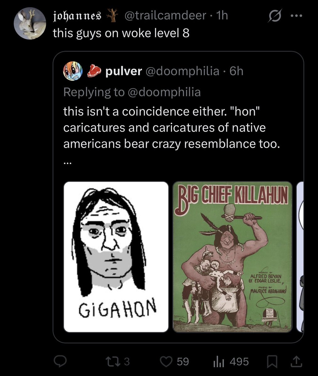 stxginfo's tweet photo. yeah. it’s woke level 8 to point out the ethnic features of your people being framed as the worst thing a woman can be https://t.co/zU0oq0TuQH