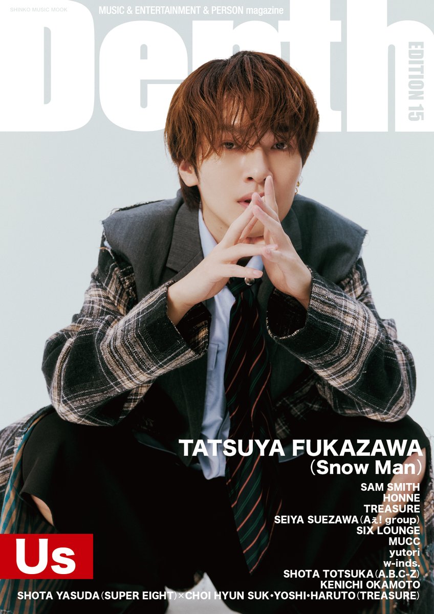 lounge666's tweet photo. 【雑誌情報】

『Depth EDITION 15』
10/6(火)発売！

15000字インタビュー掲載！

https://t.co/b5nxr9kFun https://t.co/zohpa0ZoHf
