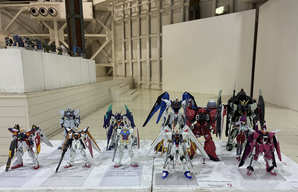 sannoji30's tweet photo. 2日目はSEED系の作例を追加しました！

#金沢オールジャンル模型展示会
#金オー展 https://t.co/y3perrnFWc