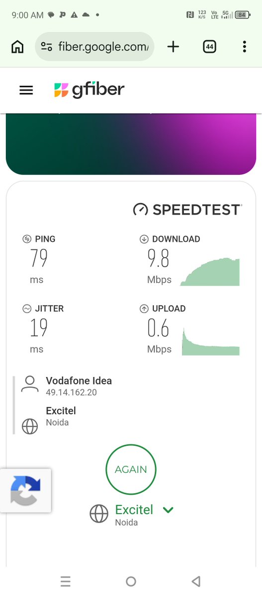 Peeban81's tweet photo. In Vaishali sec 4 Ghaziabad 5G mobile internet speed always low.Screen shot attached for reference.Just let me know why I don't to port my number to others.Remember it's a continuous issues and your technical team know it very well.
@ViCustomerCare https://t.co/t8Kgd5PTJf
