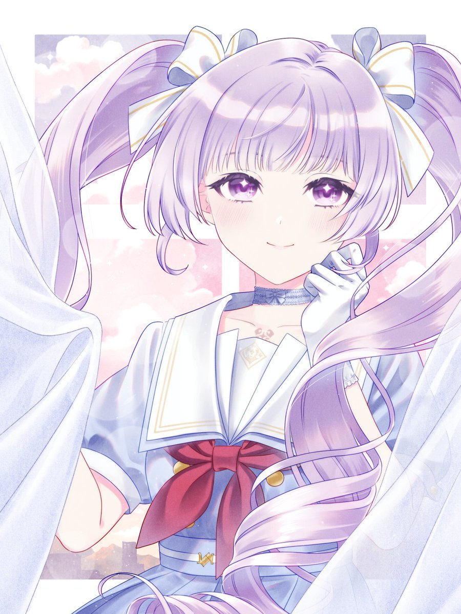 haru2_momo's tweet photo. みんなのかわいい後輩サロメちゃん💜

#サロメ百万展
 #サロメのフレッシュおキュート新衣装 https://t.co/FyeglqOdAa