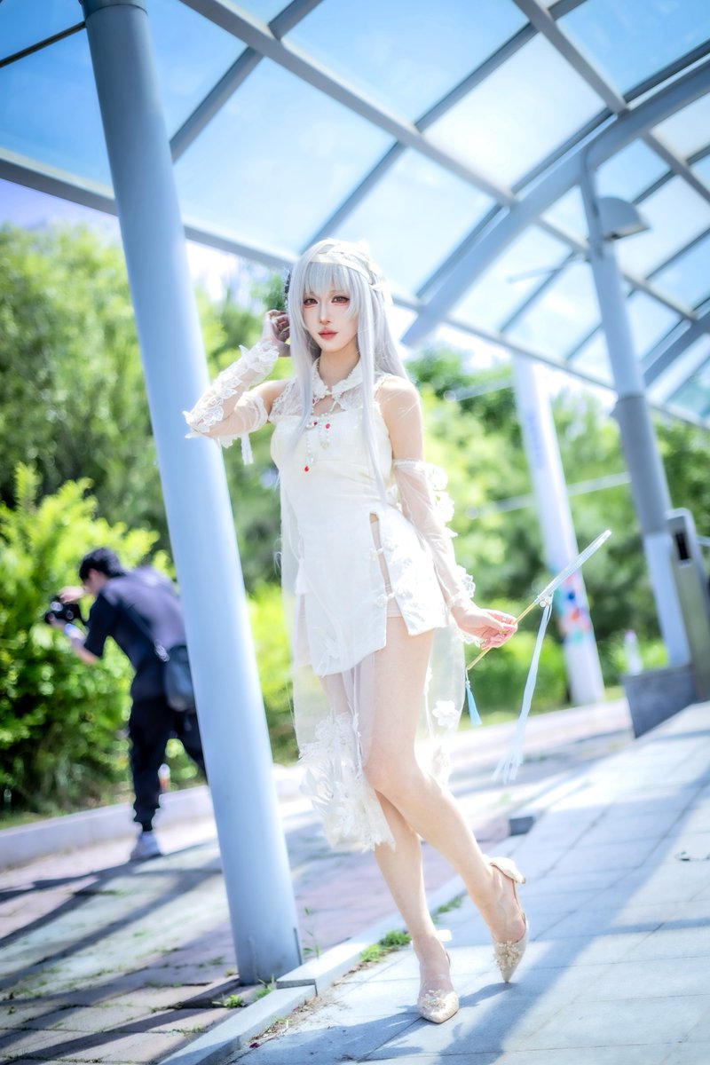 skmrgf_'s tweet photo. #NIKKEcosplay #NIKKE #Modernia https://t.co/cHITjkjS17