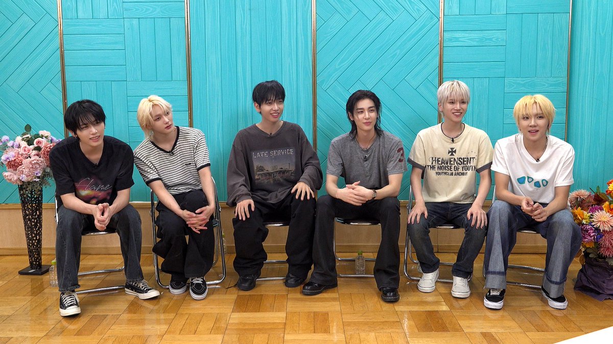 mezamashimedia's tweet photo. 昨日放送
 『突然ですが占ってもいいですか？』
 
星ひとみさんが
BOYNEXTDOORの6人を占い！

RIWOOさん＆LEEHANさんは「結婚相性」？
TAESANさんに「キングのオーラ」
“日本で一番モテる”メンバーが判明！

https://t.co/aFlAXc7XoQ

@totsuzen_uranai https://t.co/9ceVt0EbJ9