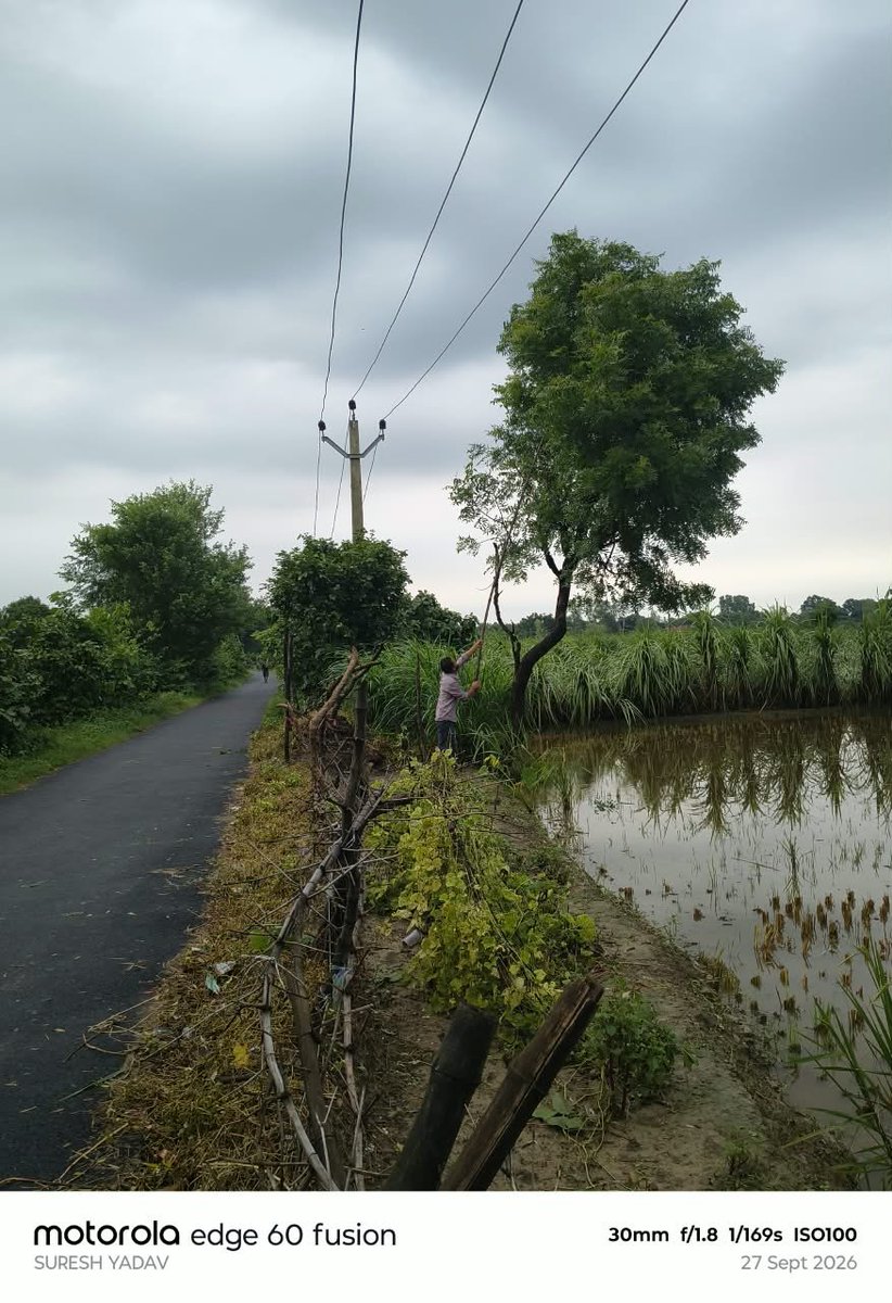 mvvnlAyodhya's tweet photo. विद्युत वितरण खंड दर्शननगर के उपकेंद्र
टनडोली के अंतर्गत तेज आंधी में क्षतिग्रस्त खंभों व लाइनो पर मेंटेनेंस का कार्य किया जा रहा है।
@aksharmaBharat
@EMofficeUP
@ChiefSecyUP
@UPPCLLKO
@UppclChairman
@MVVNLHQ
@ChiefAyodhya
#shutdown
#breakdown https://t.co/MexueRHI2S