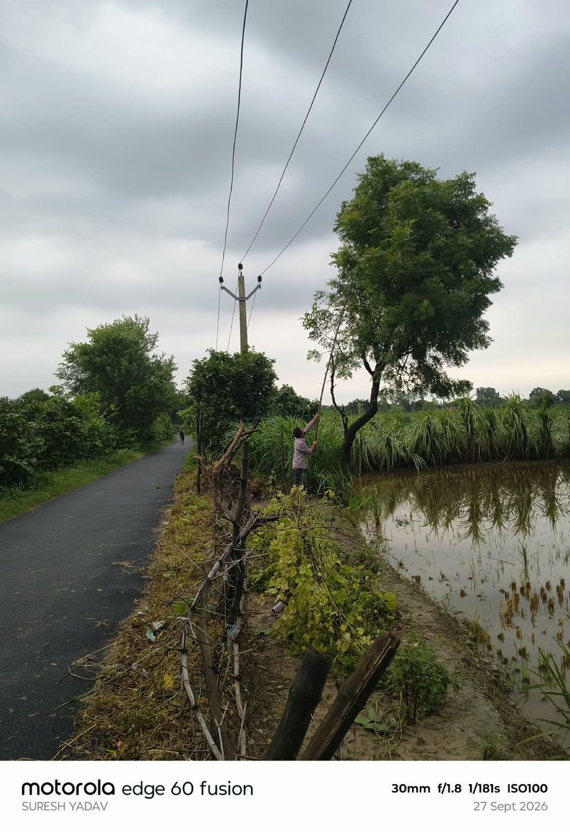 mvvnlAyodhya's tweet photo. विद्युत वितरण खंड दर्शननगर के उपकेंद्र
टनडोली के अंतर्गत तेज आंधी में क्षतिग्रस्त खंभों व लाइनो पर मेंटेनेंस का कार्य किया जा रहा है।
@aksharmaBharat
@EMofficeUP
@ChiefSecyUP
@UPPCLLKO
@UppclChairman
@MVVNLHQ
@ChiefAyodhya
#shutdown
#breakdown https://t.co/MexueRHI2S
